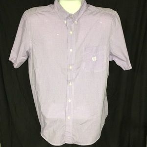 Chaps short sleeve men’s button down.